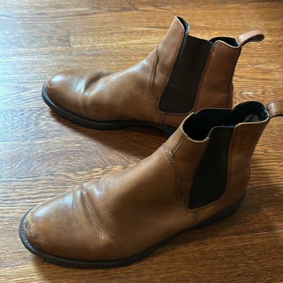 Vagabond brown/tan leather Chelsea boots - 38 - Picture 2 of 5